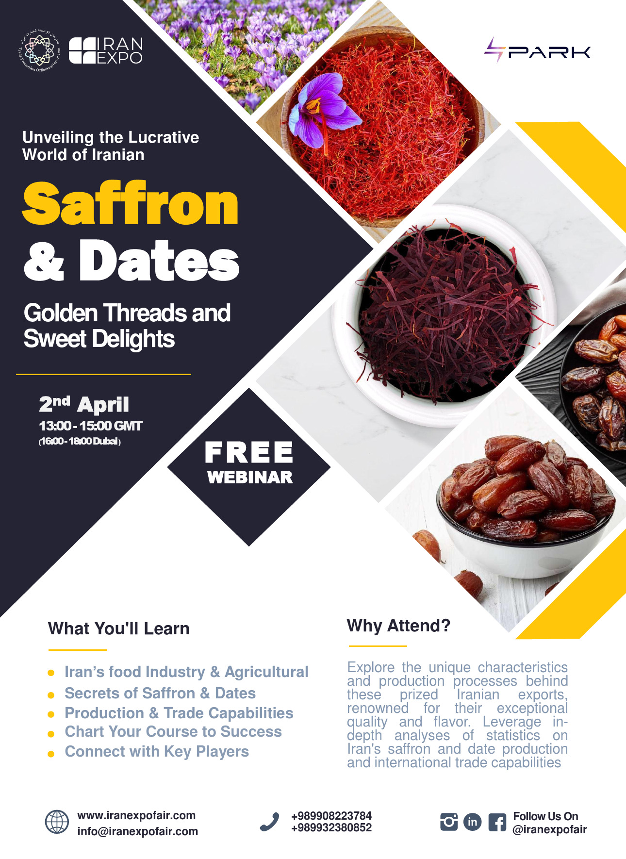 Golden Threads and Sweet Delights: Unveiling the Lucrative World of Iranian Saffron and Dates